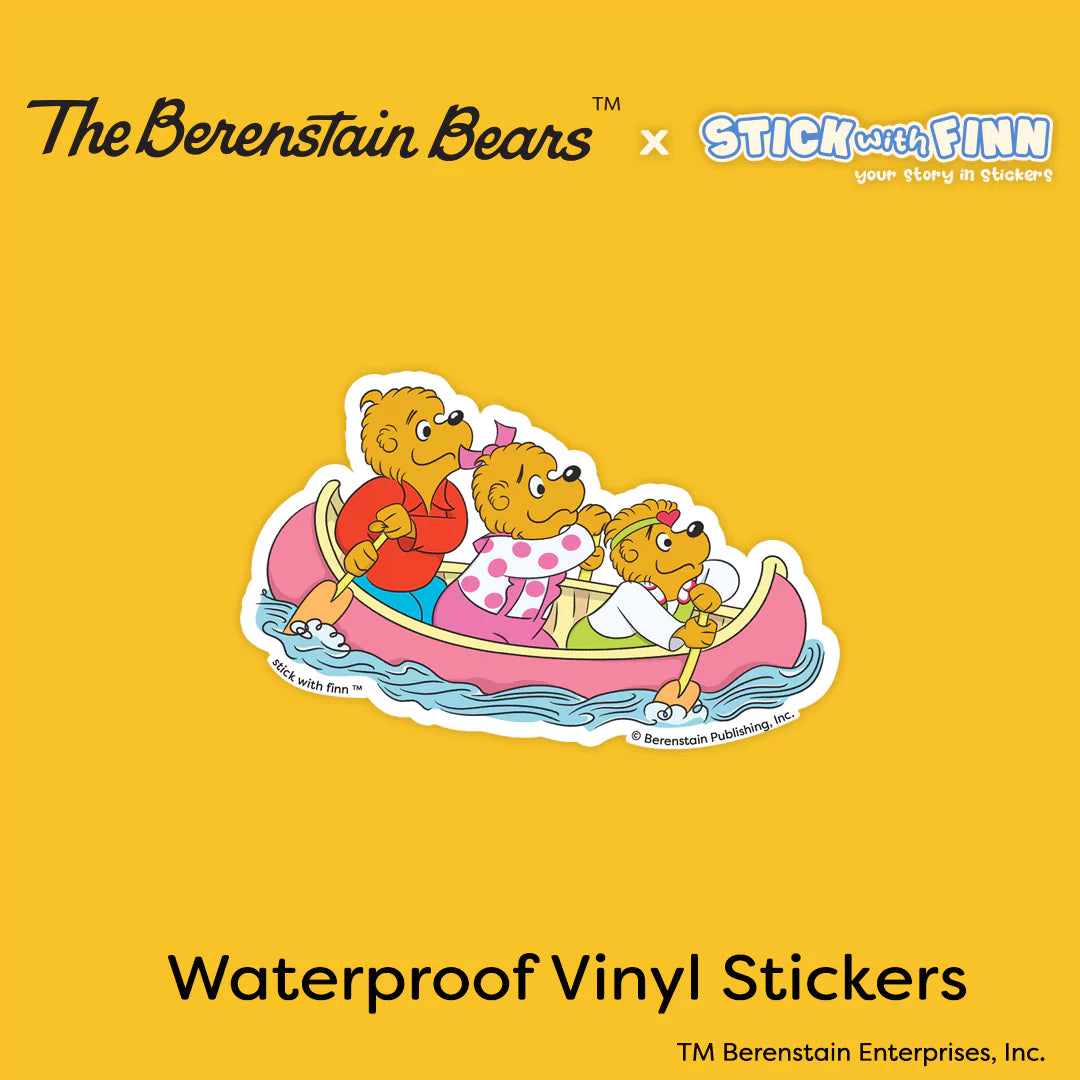 Brother, Sister & Honey Bear Trio - Berenstain Bears™ Sticker