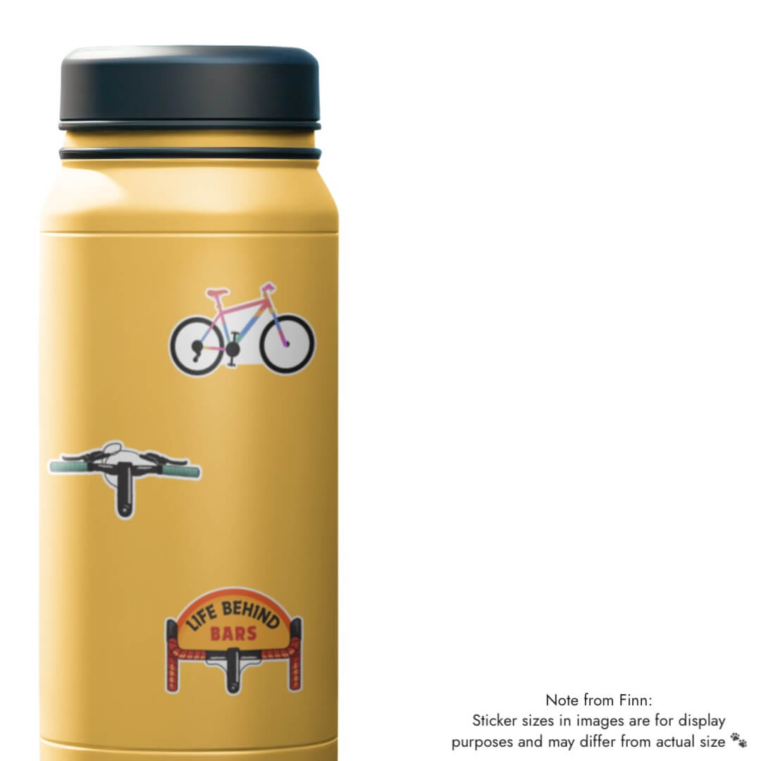 Mountain Bike Handlebars Sticker