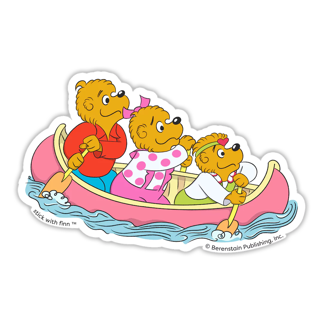 Brother, Sister & Honey Bear Trio - Berenstain Bears™ Sticker