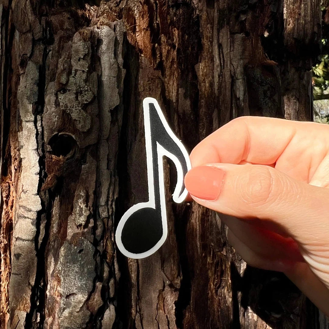 Eighth Note Sticker