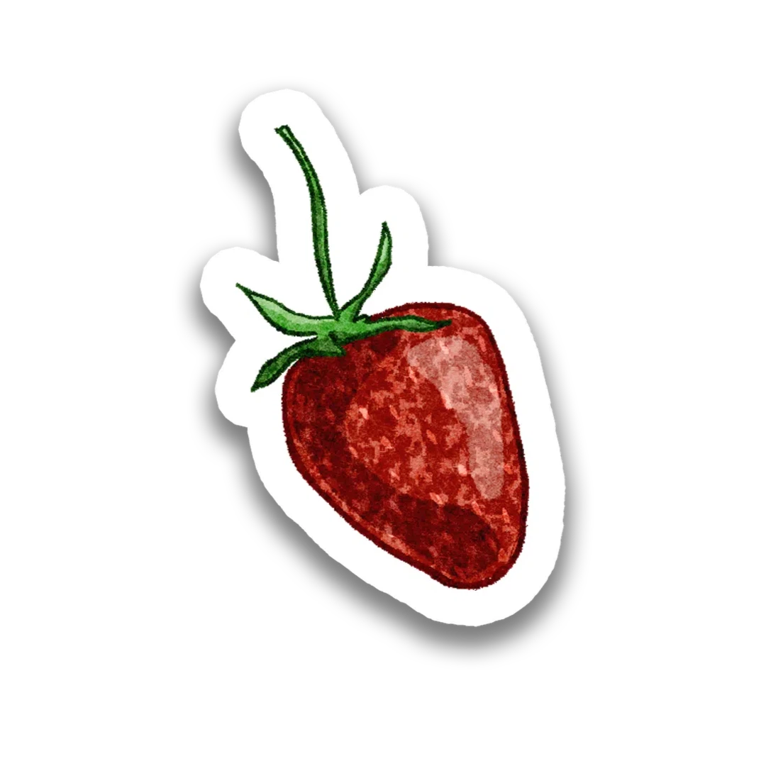 Jam Session Strawberry Sticker