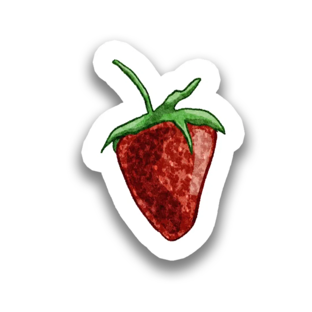 Jam Session Strawberry Sticker