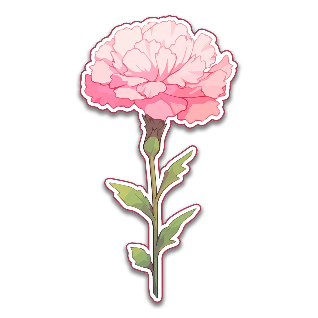Carnation Sticker