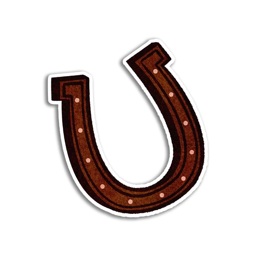 Horseshoe Sticker
