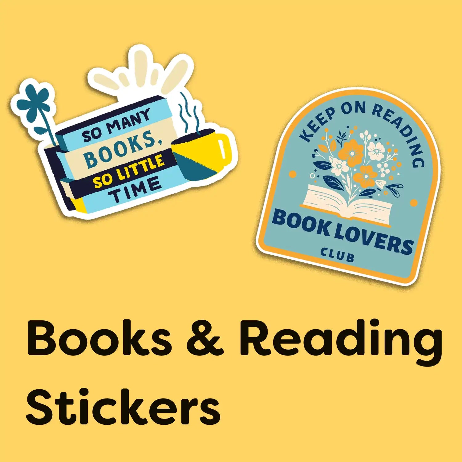 Books & Reading Stickers