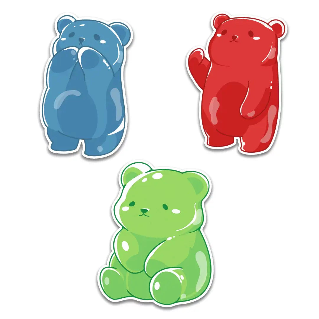 Gummy Bear Pals Sticker Bundle