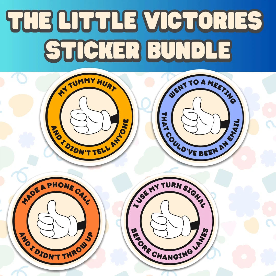 Sticker Bundle of Funny Phrases