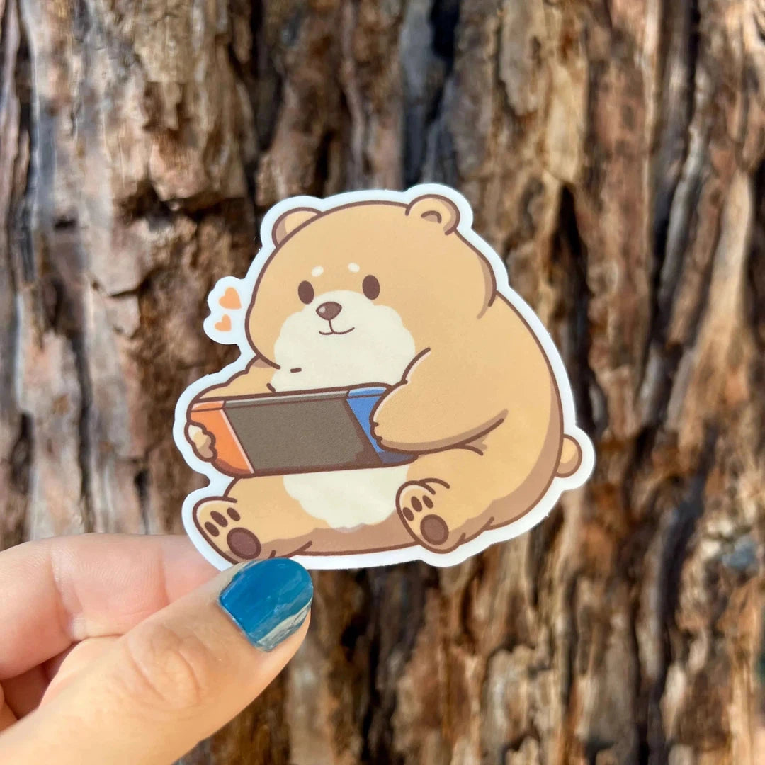 Bear Gaming Sticker