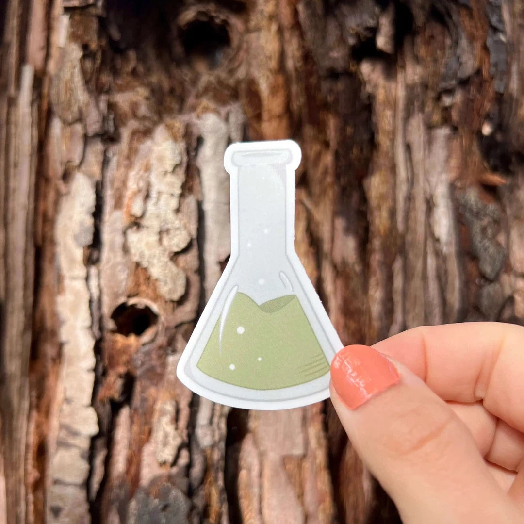 Conical Flask Sticker