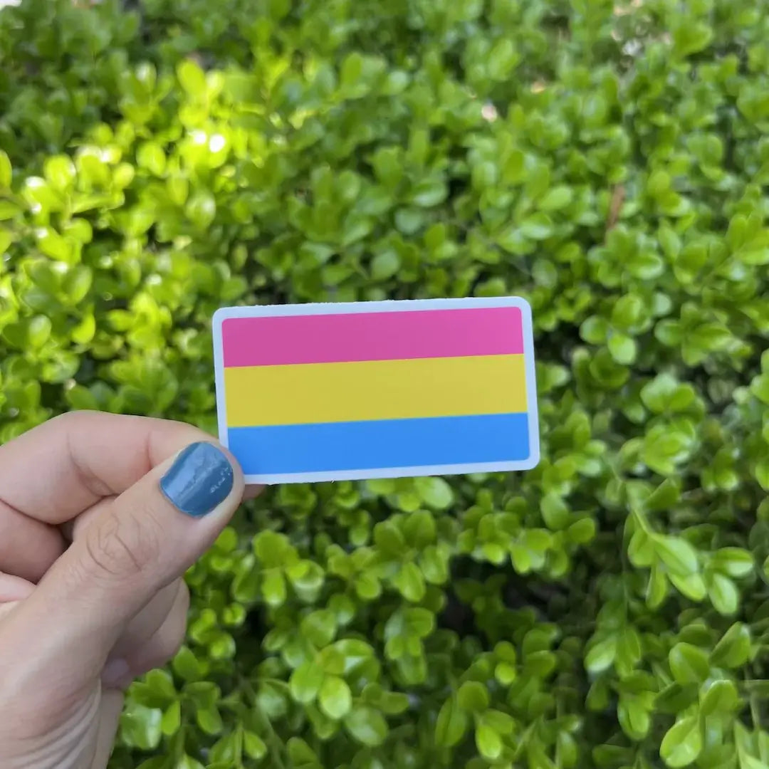 Pansexual Pride Flag Sticker