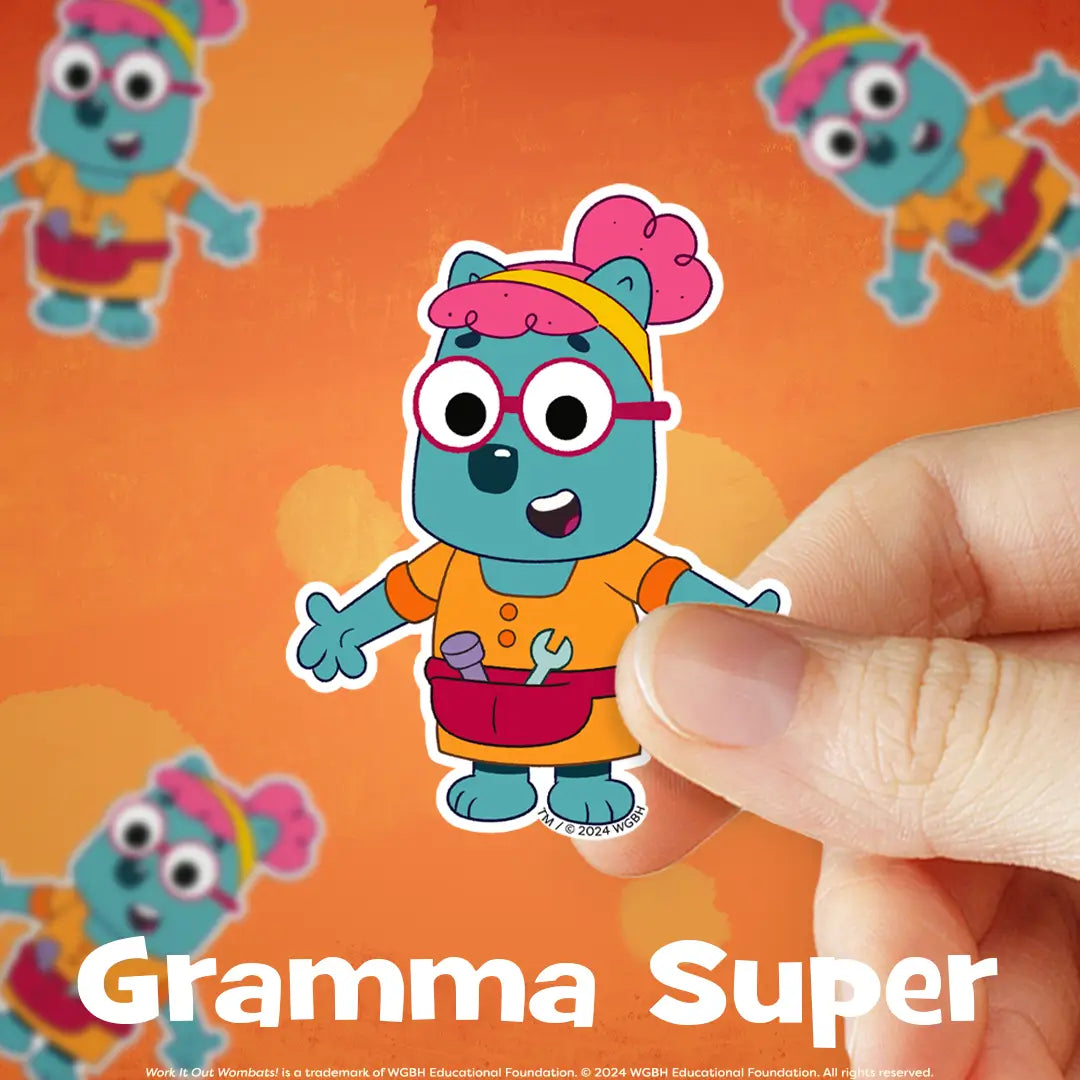 Gramma Super Sticker