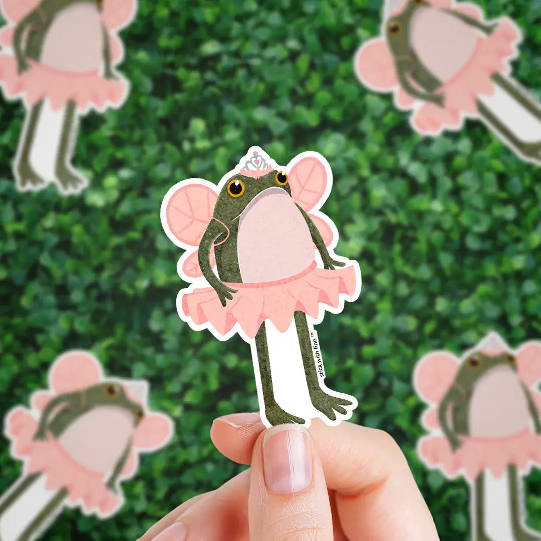 Fairy Princess Frogson Sticker