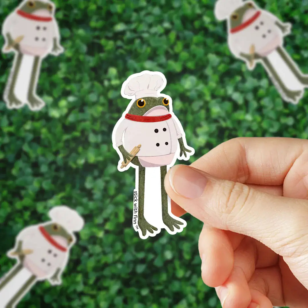 Chef Frogson Sticker