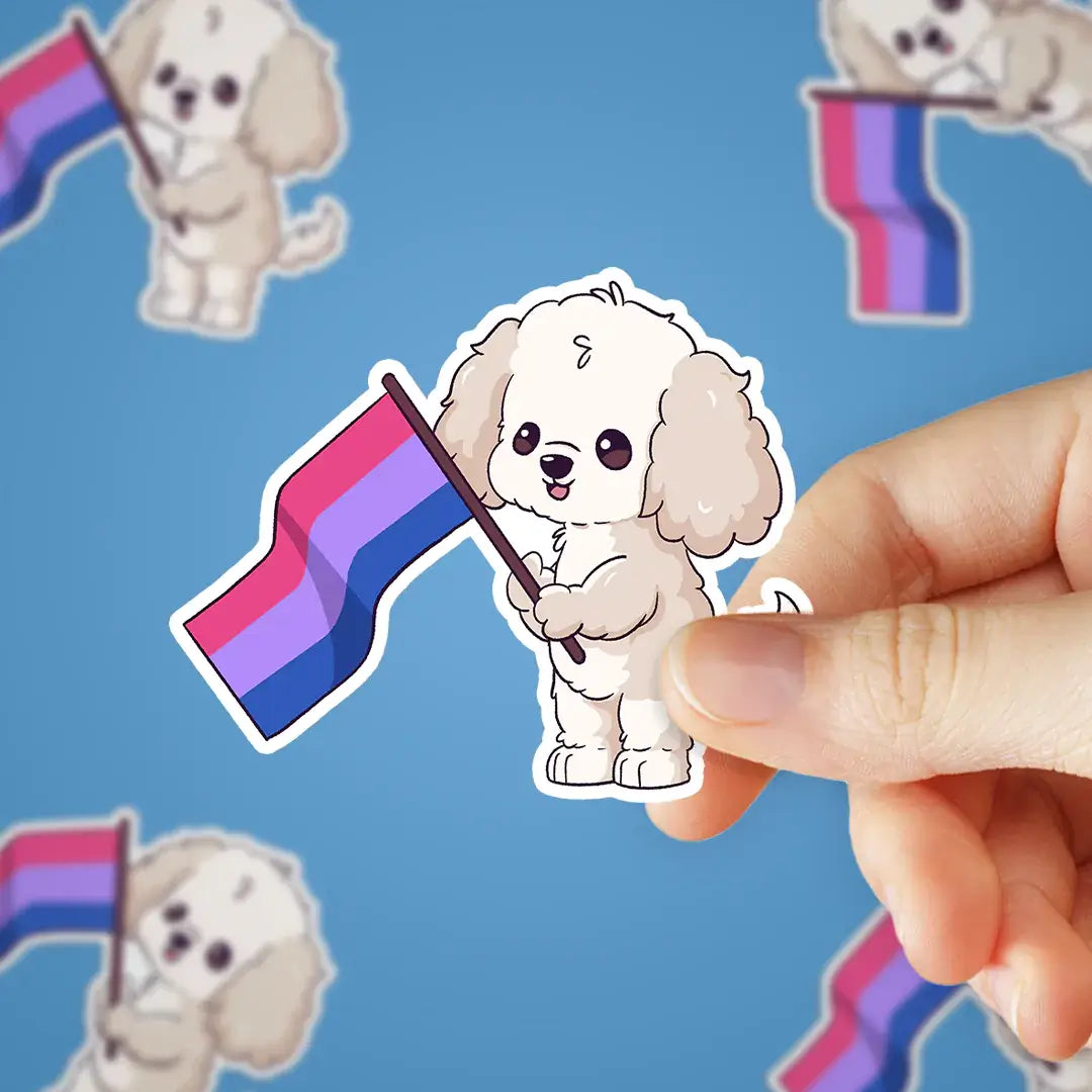 Finn Bisexual Flag Sticker