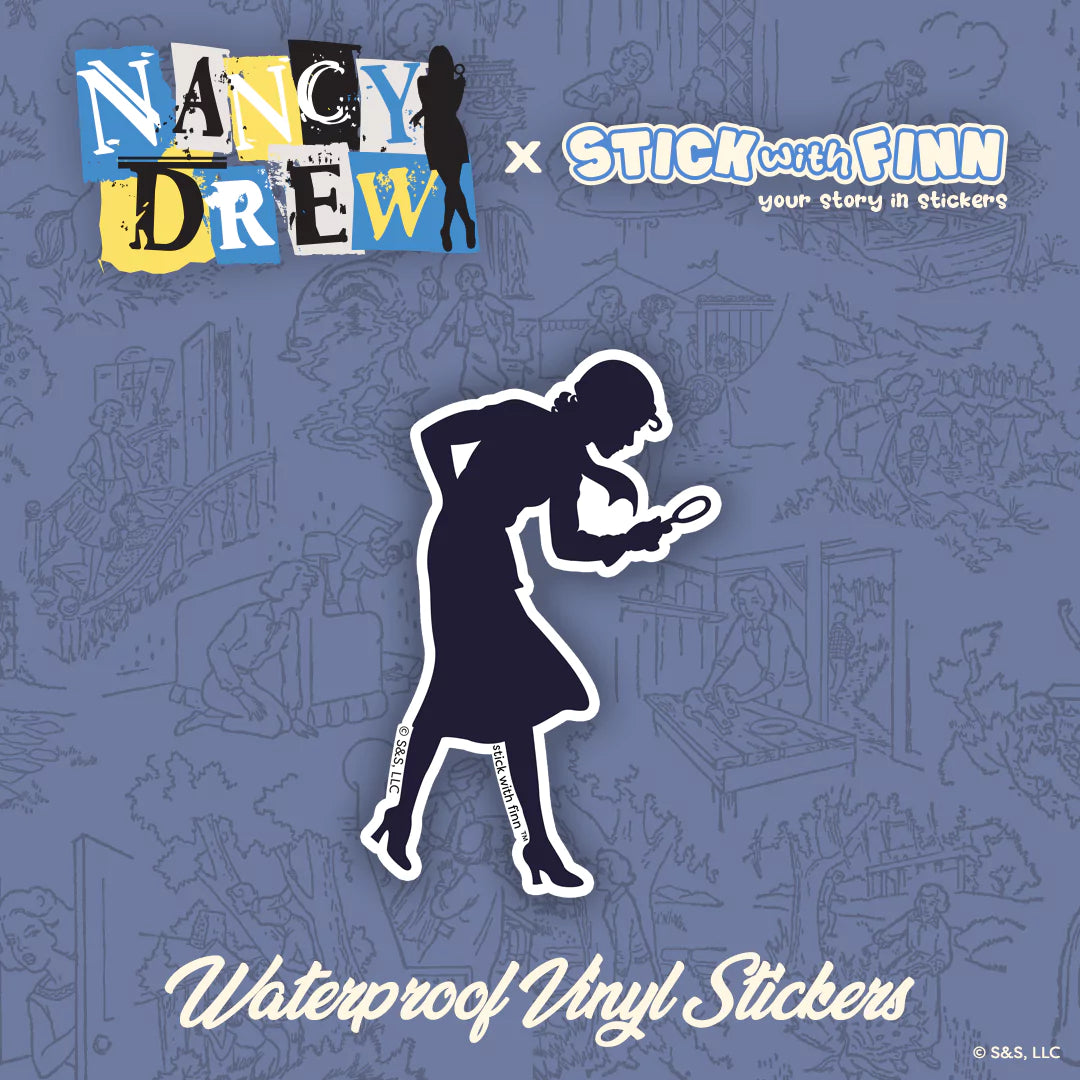 Nancy Drew Silhouette Sticker