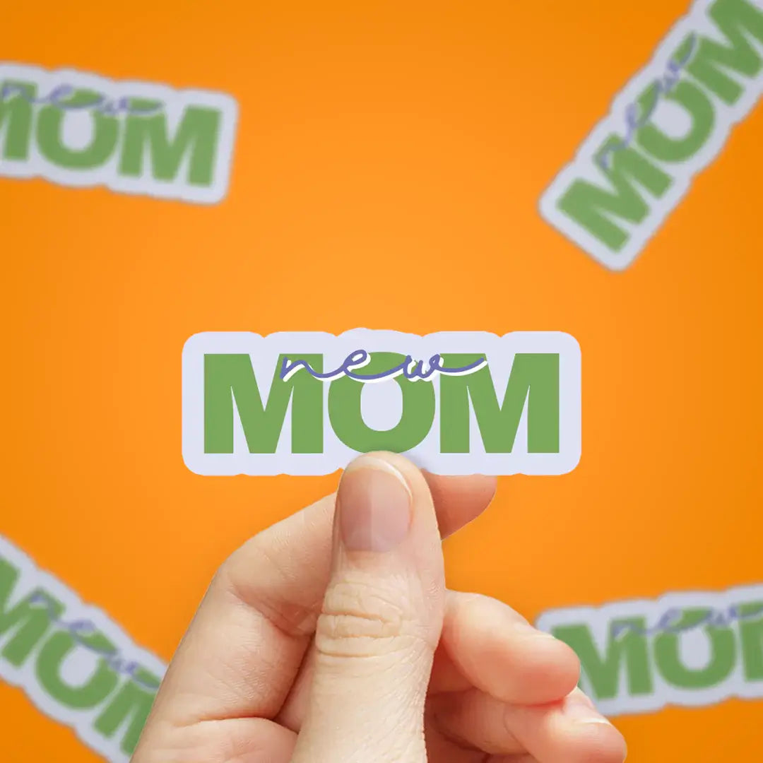 New Mom Sticker
