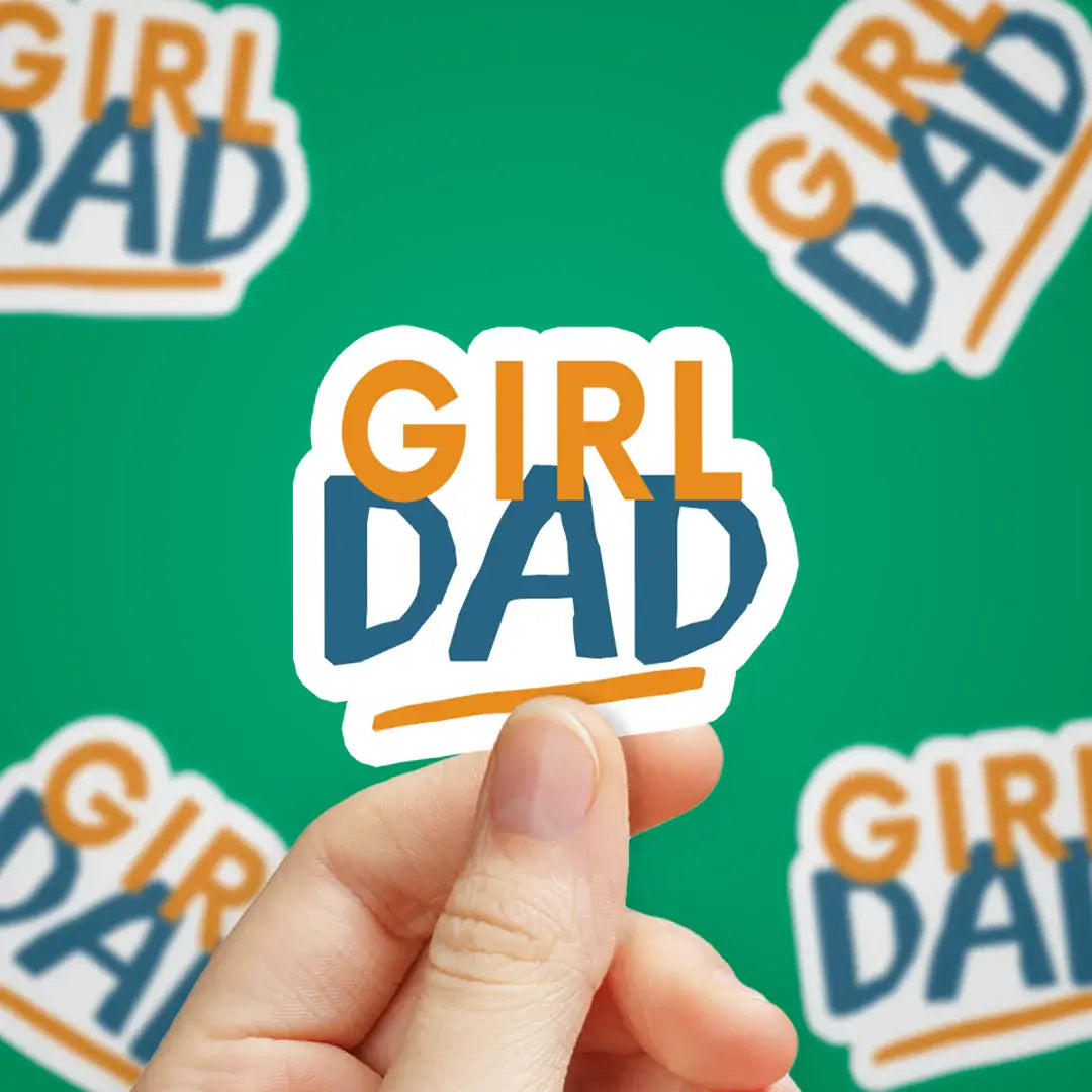 Girl Dad Sticker