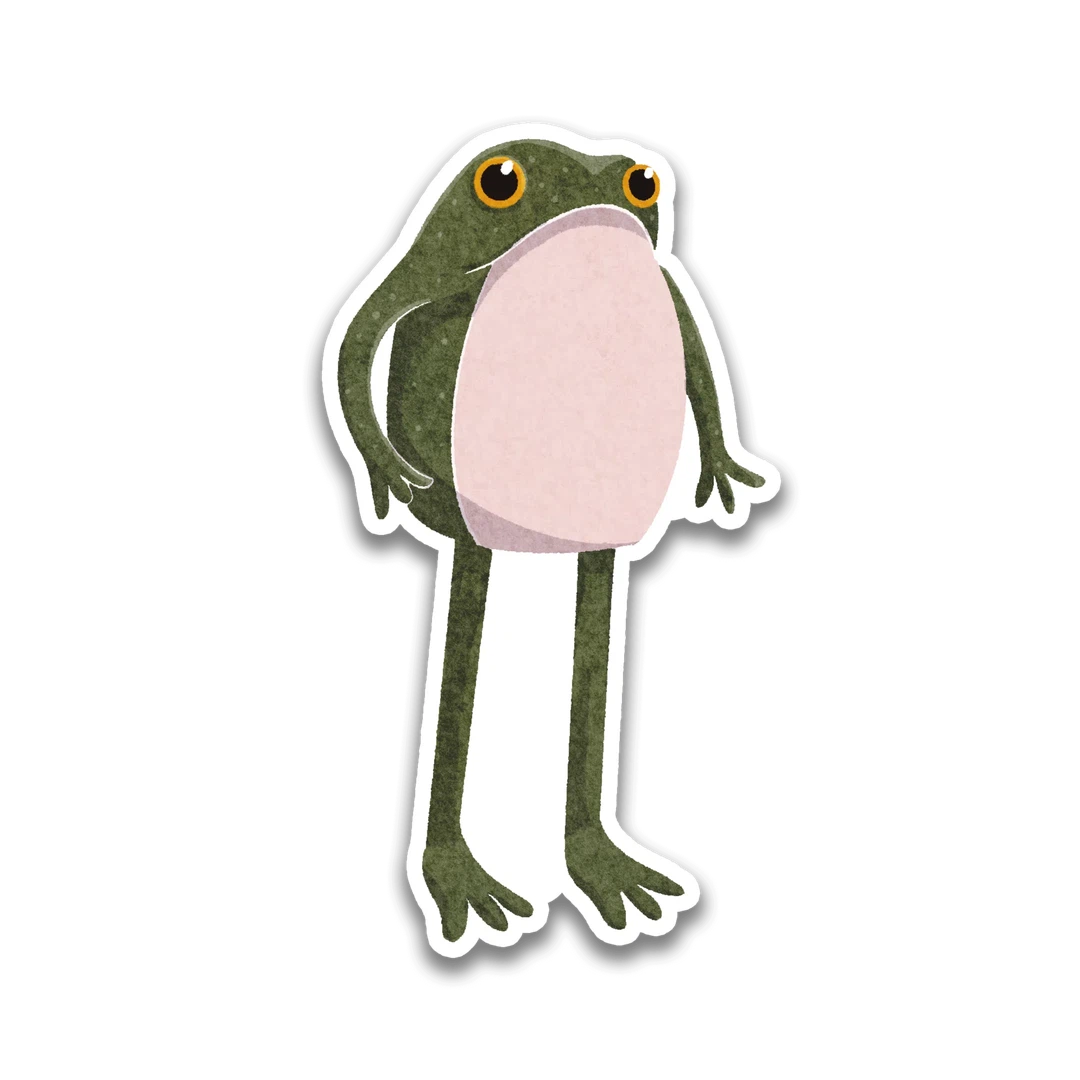 Frogson Frog Sticker