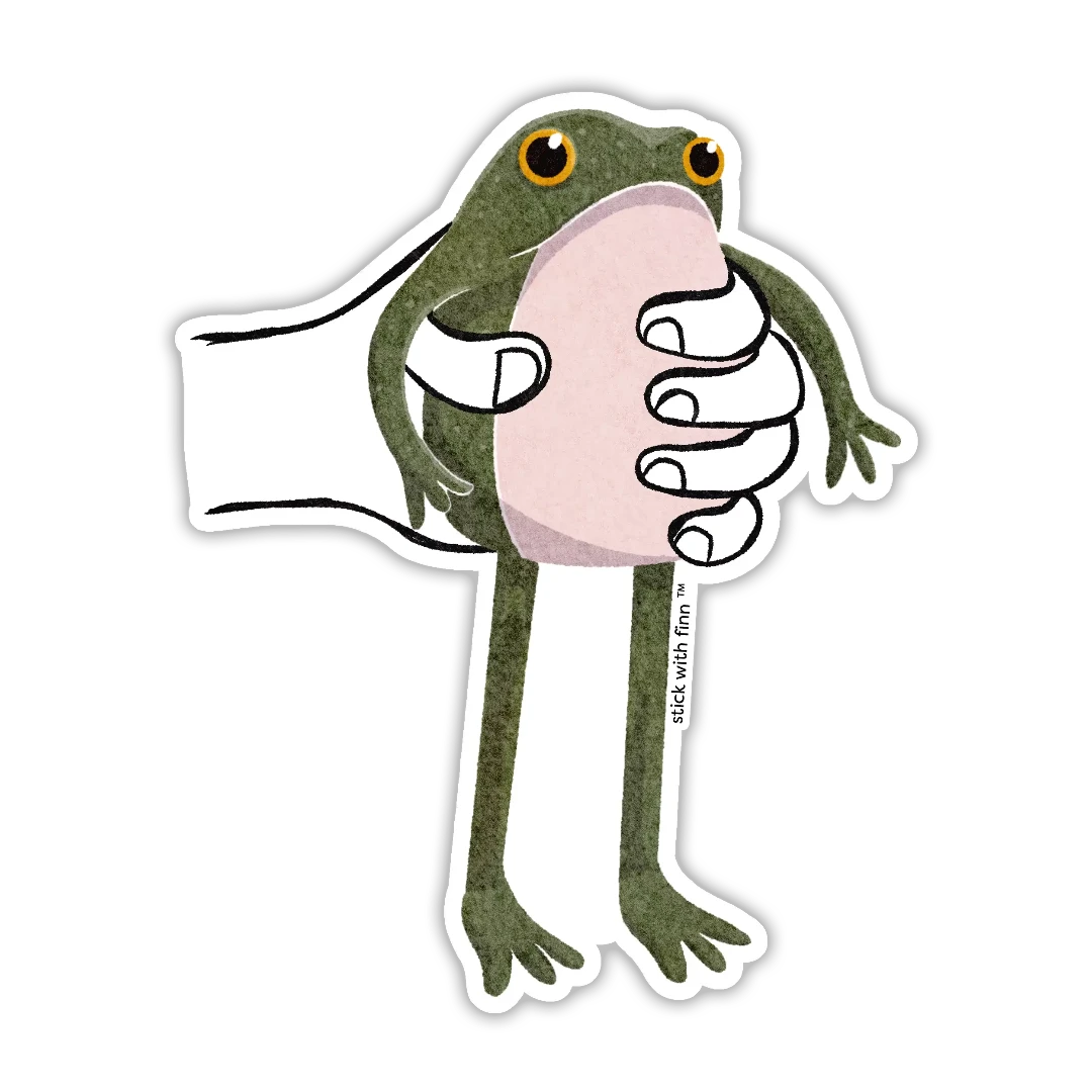 Accept the Frog Sticker