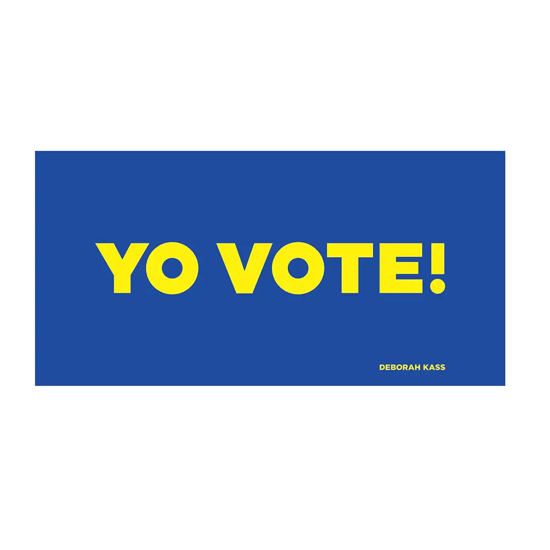 YO VOTE! Bumper Sticker