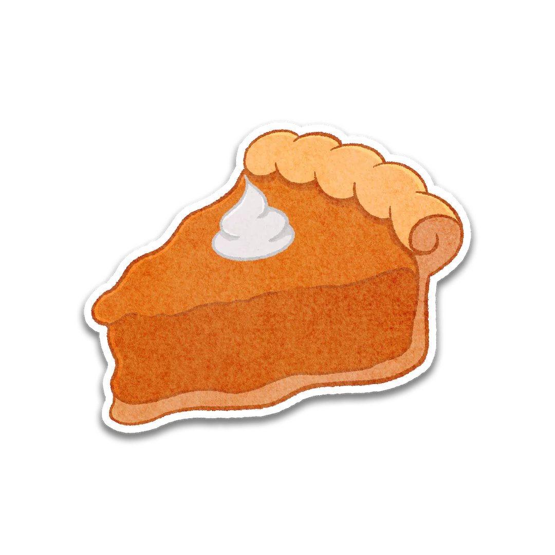 Pumpkin Pie Sticker