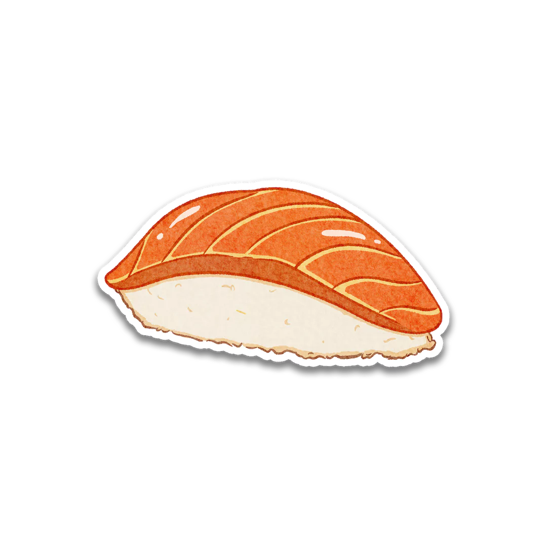 Salmon Nigiri Sticker