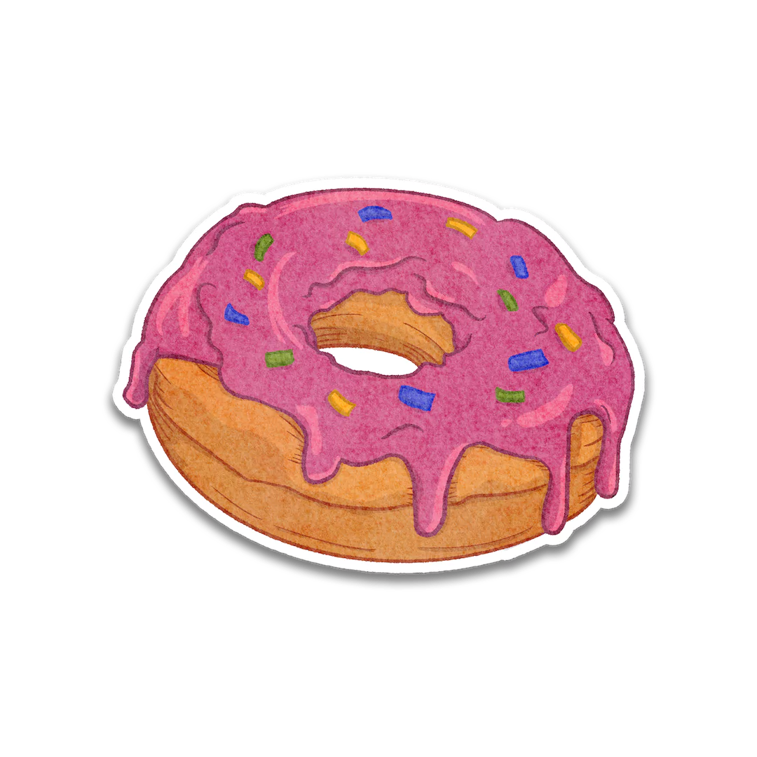 Donut Sticker