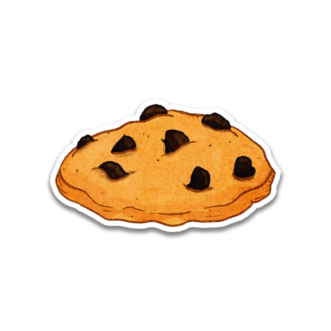 Chocolate Chip Cookie Sticker