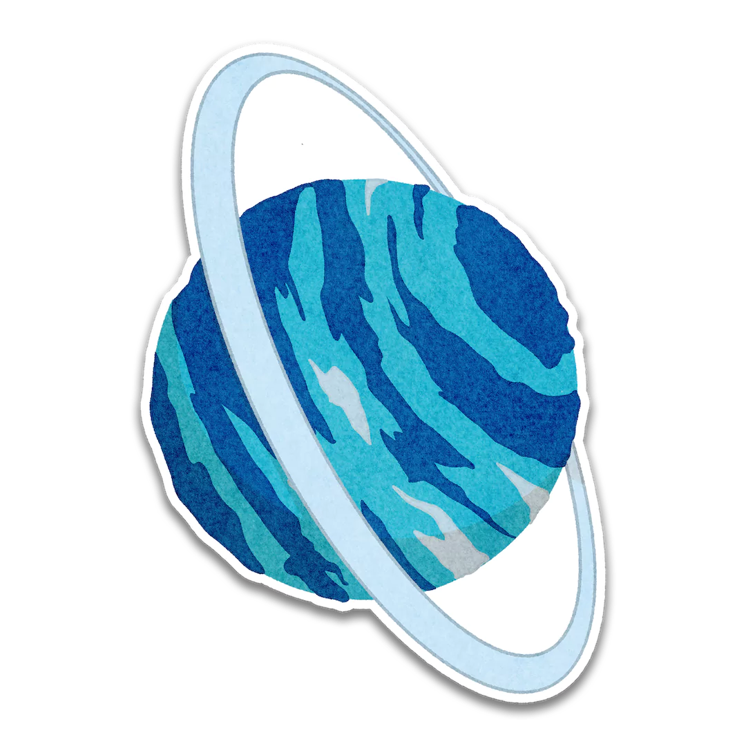 Uranus Sticker