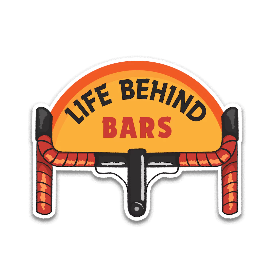 Life Behind Bars Sticker