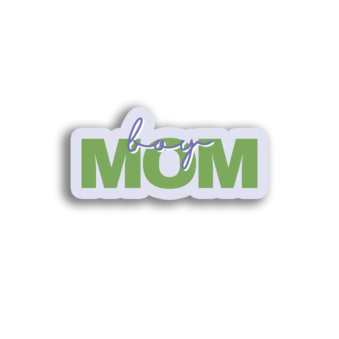 Boy Mom Sticker