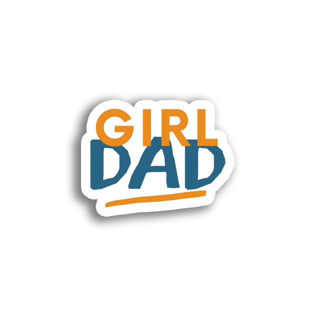 Girl Dad Sticker