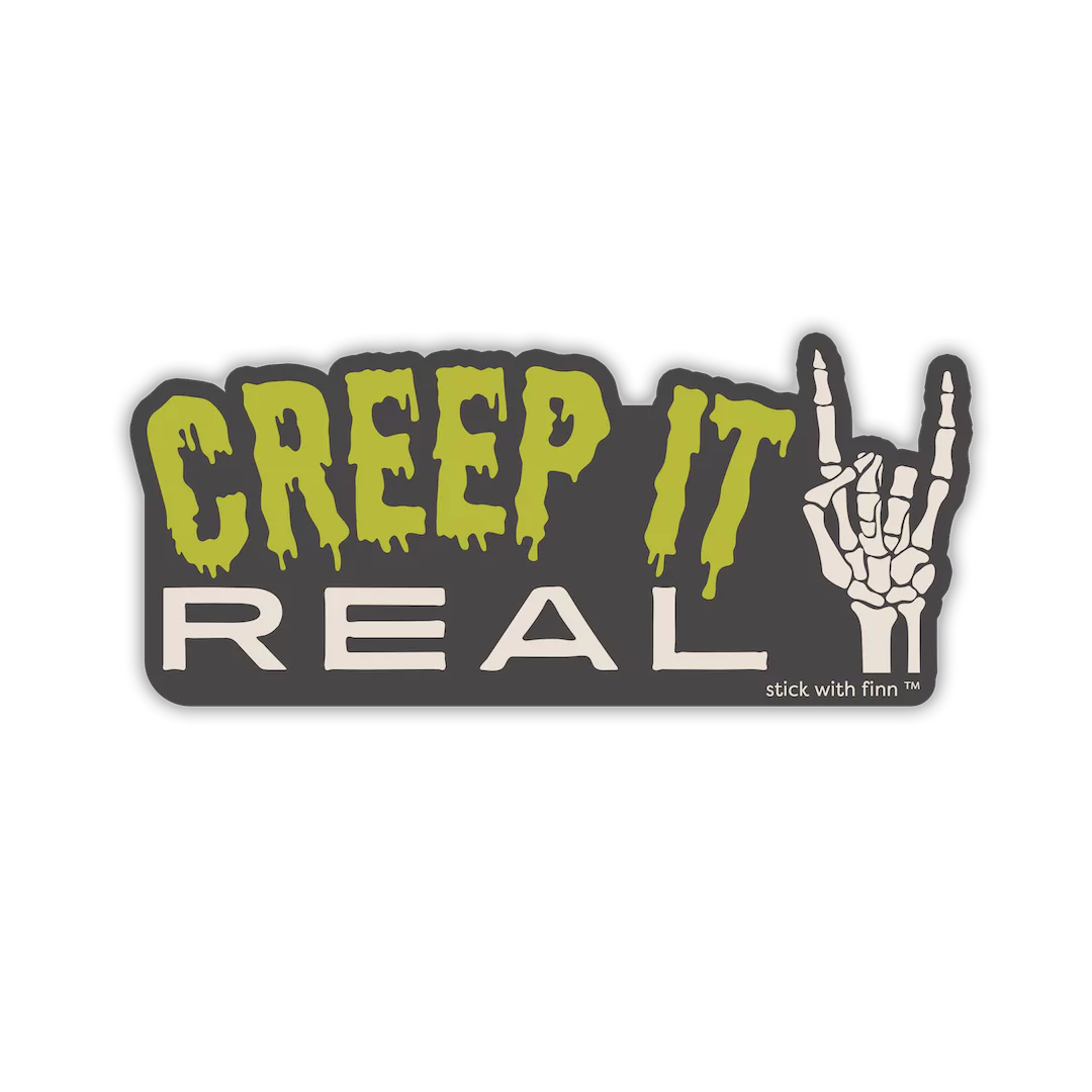 Creep it Real Halloween Sticker