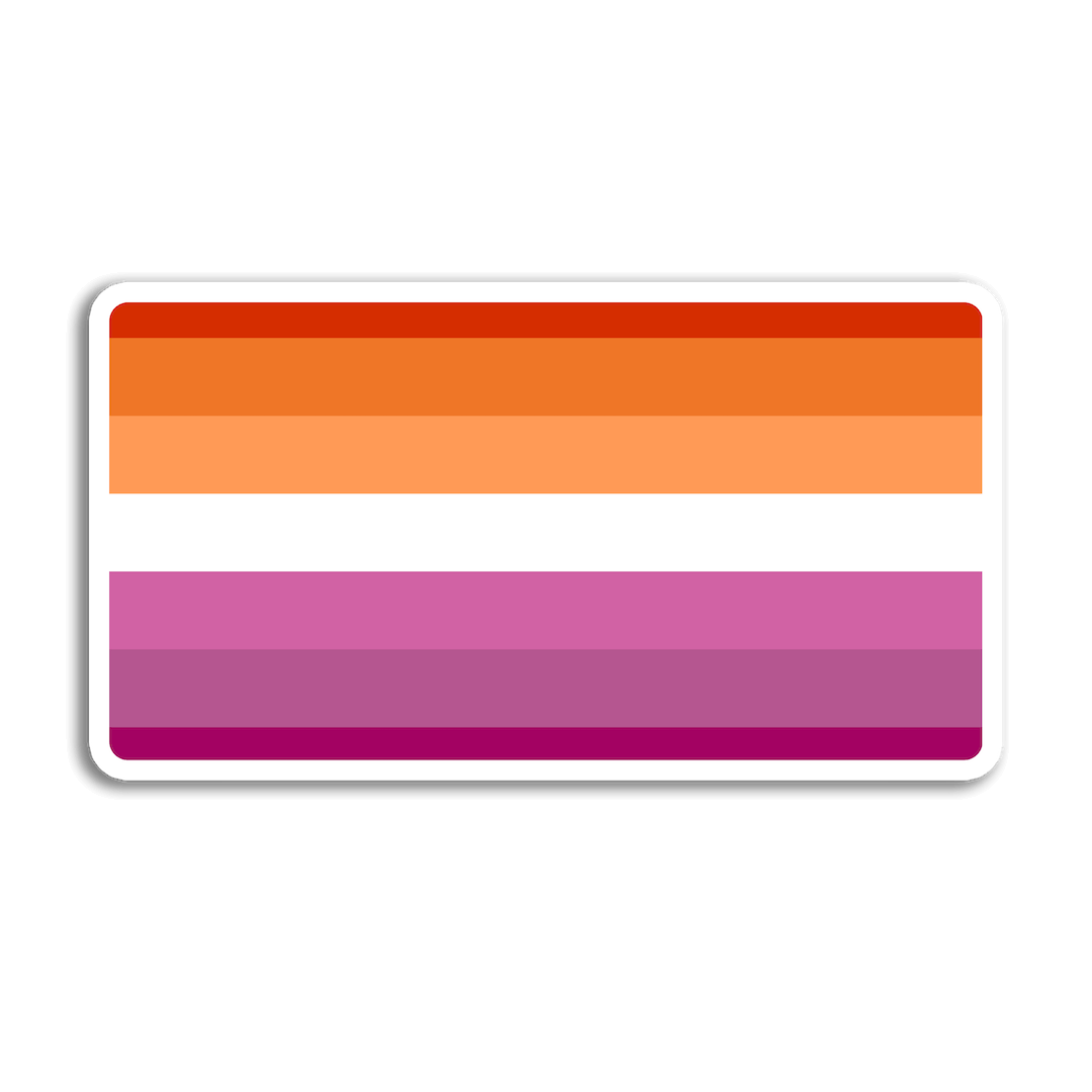 Lesbian Flag Sticker