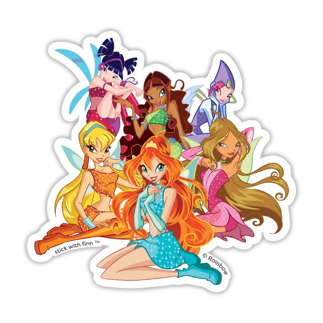 Winx Club Group Sticker