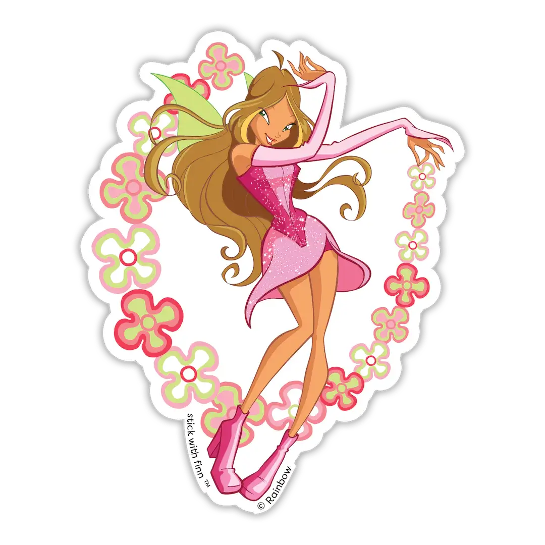 Winx Club Flora Sticker